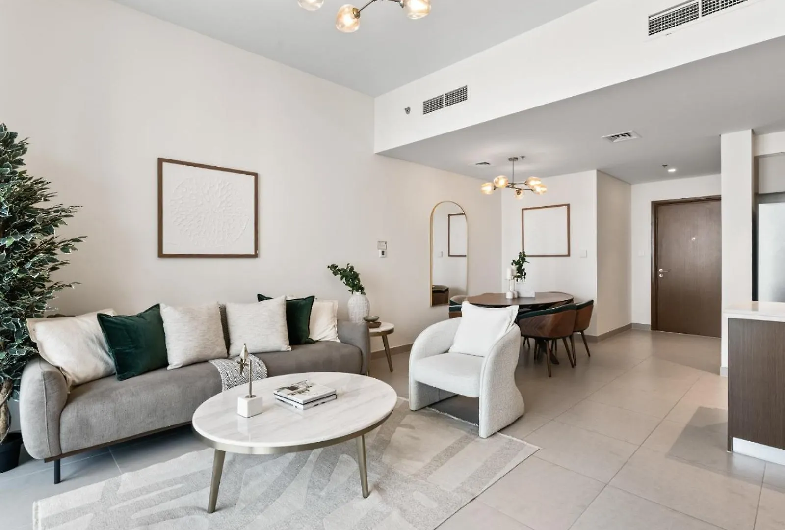 Appartement Serene Stay 2Bdr In Forte Downtown Dubai